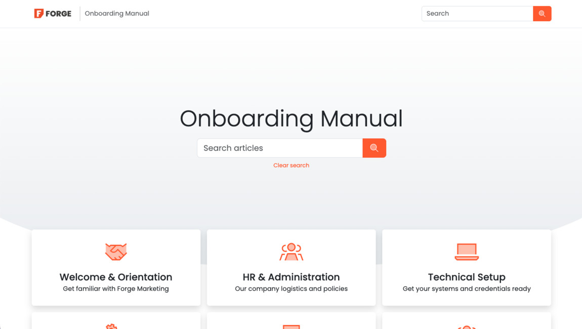 Knowledge Base for Onboarding: Welcome New Hires Faster