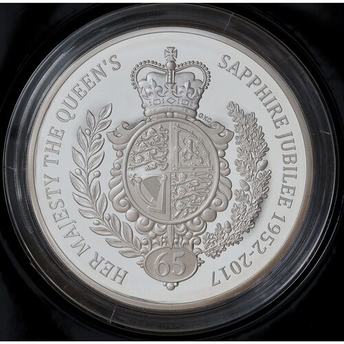 2017 United Kingdom five ounce silver proof coin