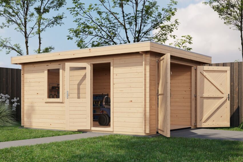 FLat Log Cabin Style Choice