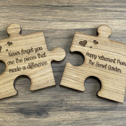 Retirement Jigasaw Coaster