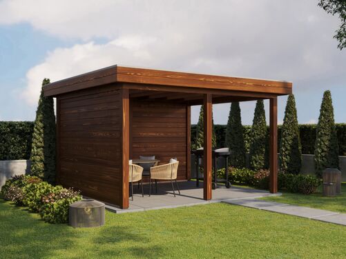 3.88mtr x 3.5mtr 28mm walled Gazebo