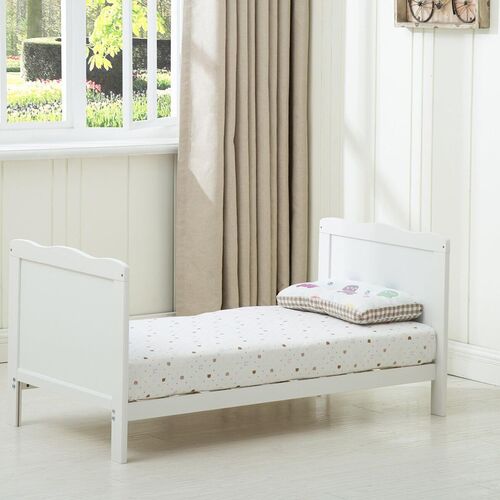 mcc direct Cot Bed Wooden Baby Cot Toddler Bed Premier Aloe Vera Water Repellent Mattress  - Orlando