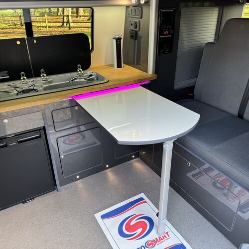 2016 VW T6 Camper Van 4 Berth 2.0 TDi T30 Black/White - Pro Conversion