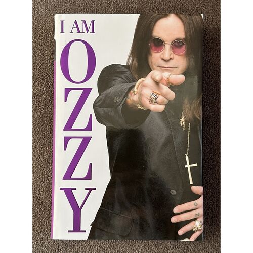 Ozzy Osbourne signed autobiography