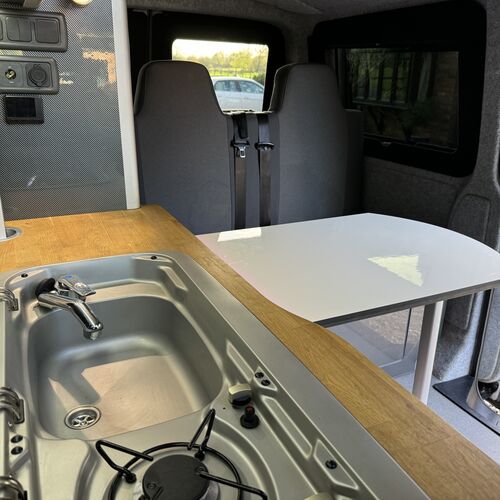 2016 VW T6 Camper Van 4 Berth 2.0 TDi T30 Black/White - Pro Conversion