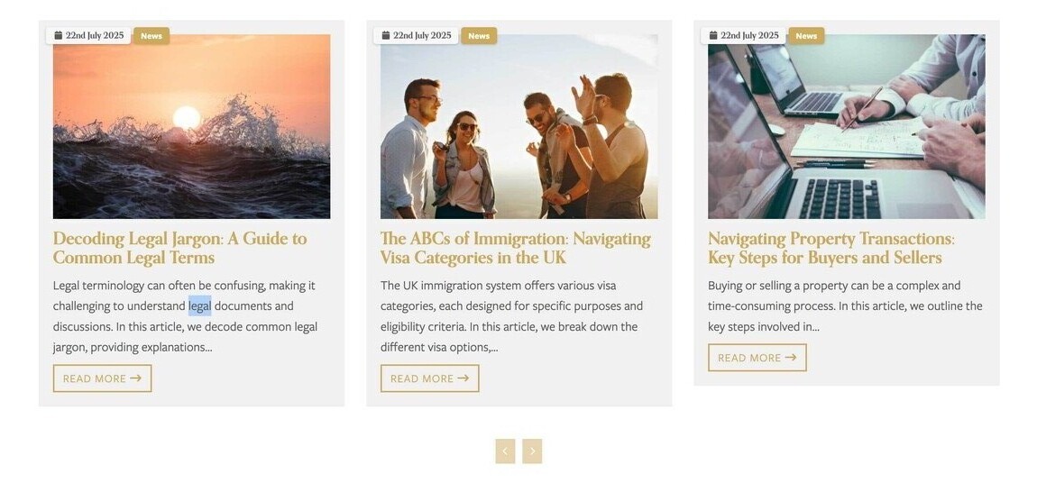 New element: News Slider