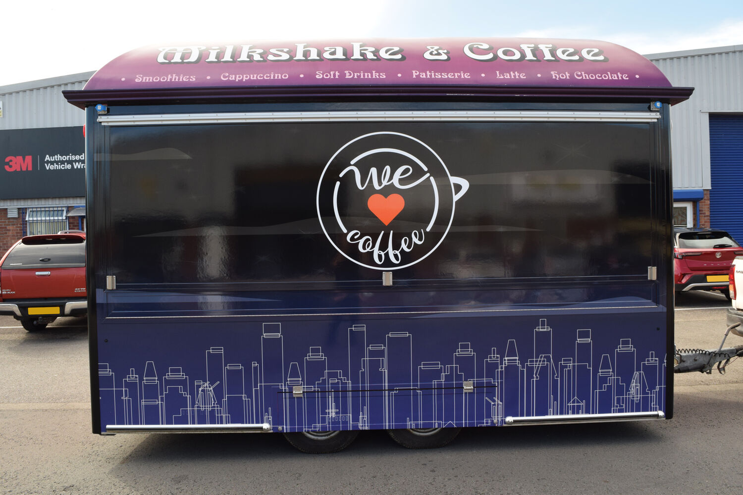 We Love Coffee - Catering Trailer