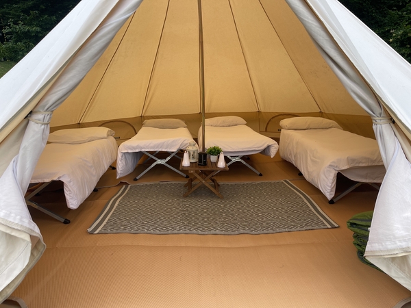 5M Bell Tent Hire