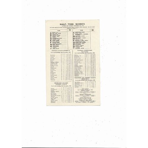 1957/58 Charlton Athletic v Lincoln City Football Programme