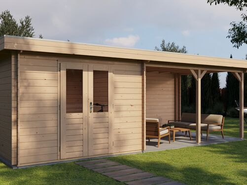 300cm x 300cm + 400cm Veranda