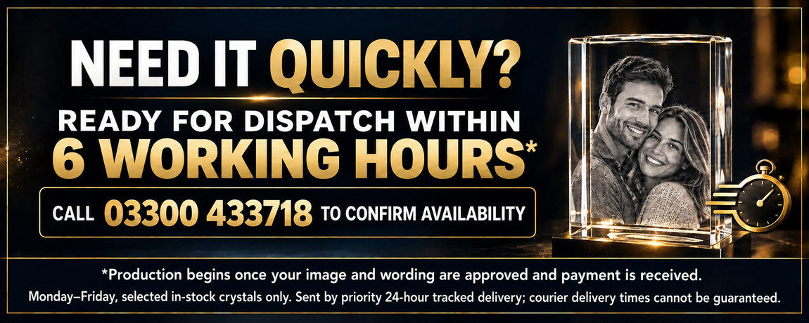 Ready for dispatch in 6 working hours