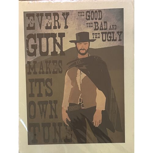 The Good The Bad and The Ugly (Unframed)
