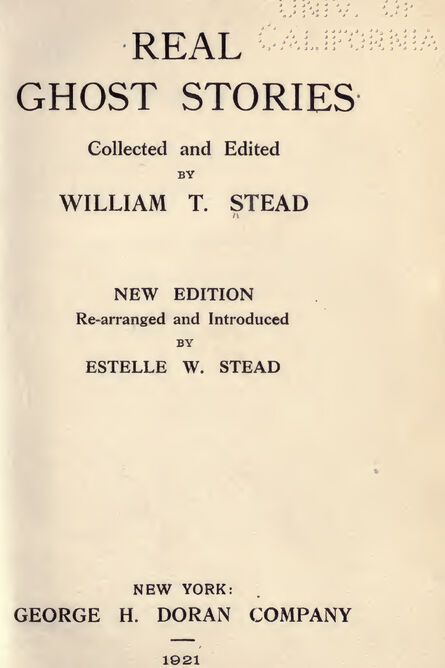 1921 | Real Ghost Stories