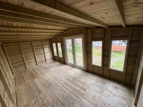 #PVC101 18x10 Apex Summer House