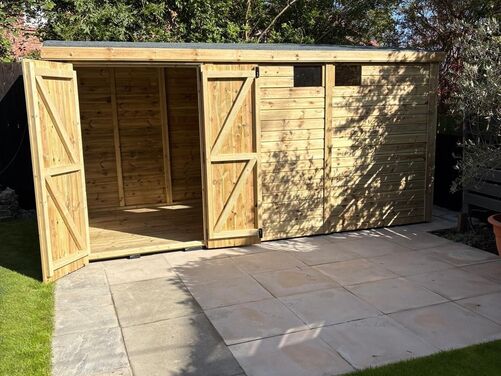 14x8 Pent Storage Shed