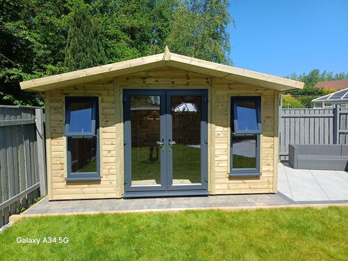 #PVC041 14x10 Apex Summer House