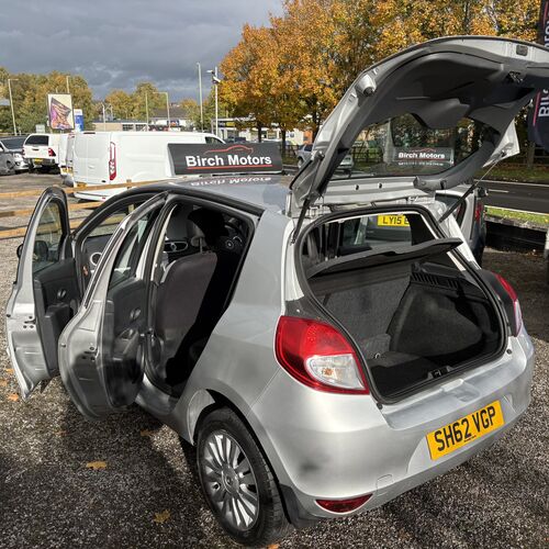 2012 (62) RENAULT CLIO 1.1 PETROL MANUAL 5 DOOR