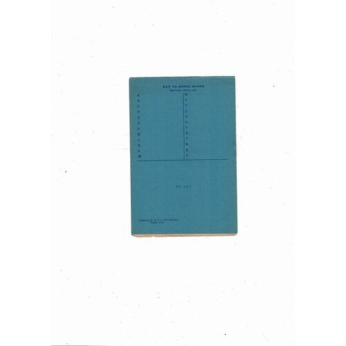 1955/56 Millwall v Brentford Football Programme