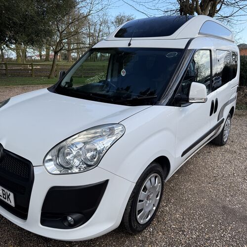 2013 Fiat Doblo Micro Camper Van High Roof - Pro Conversion