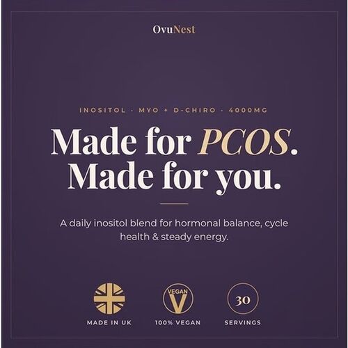 Balance by OvuNest Inositol Nutritional Blend - Hormone & Cycle Support - Mixed Berries 240g