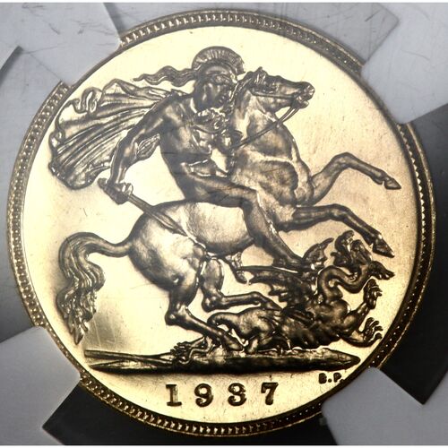 Desirable 1937 King George V1 full gold sovereign