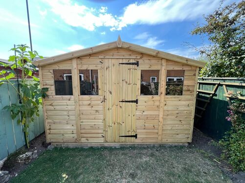 11x9 Apex Reverse Shed