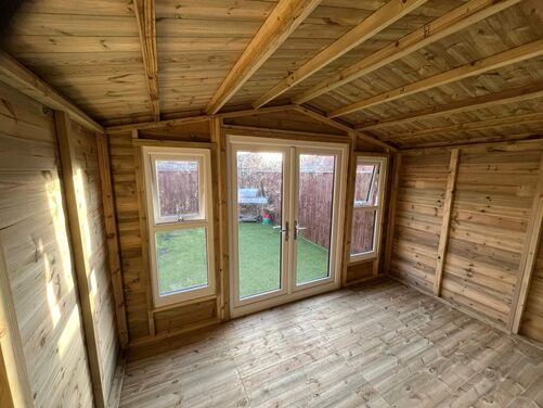 #PVC059 12x8 Apex Summer House