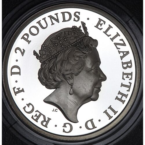 Queen beasts silver proof FDC 2021 ‘ The Griffin of Edward’ coin