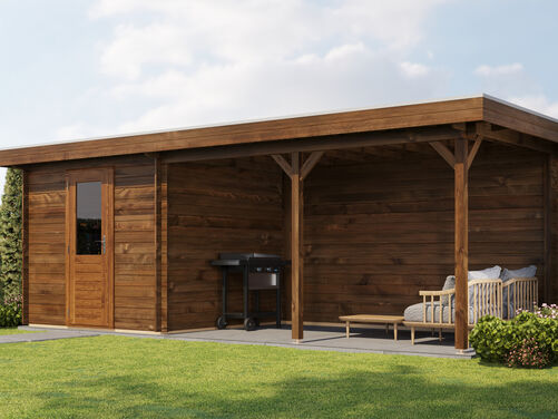 250cm x 250cm + 400cm Veranda