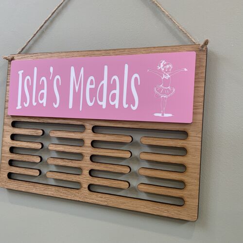 Customised Dance Medal Hanger  |  Medal Hanger | Custom Medal Display Rack | Sports Medal Hanger | Medal Hanger For Gymnastics