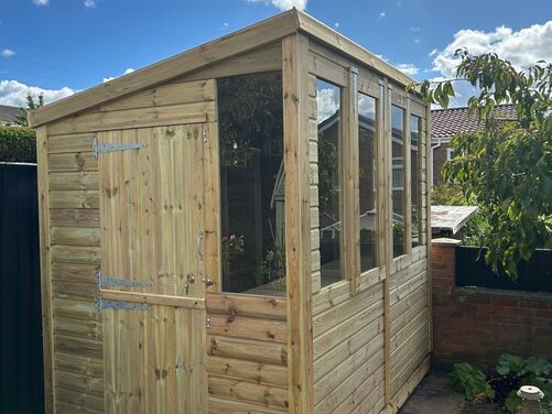 9x6 Pent Potting Shed
