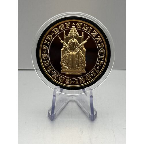1989 Gold proof £5 quintuple sovereign
