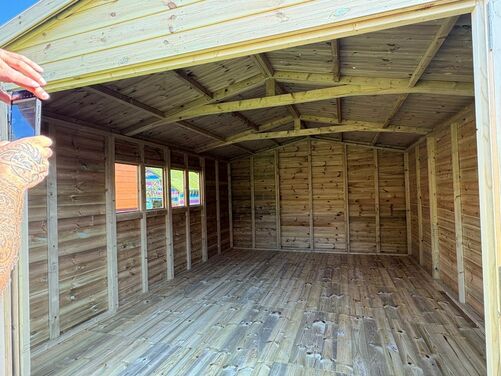 16x12 Apex Shed Workshop