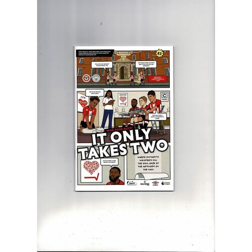 2024/25 Brentford v Manchester City Football Programme