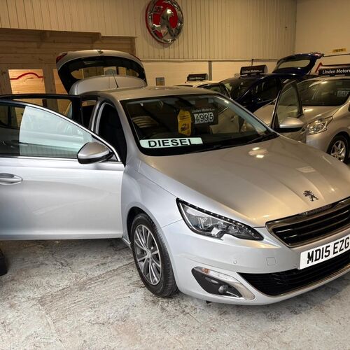 2015 (15) PEUGEOT 308 ALLURE 1.6 HDi DIESEL 5 DOOR 
