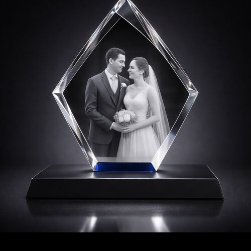 The Super Large 3D Jura Colour Iceberg Crystal