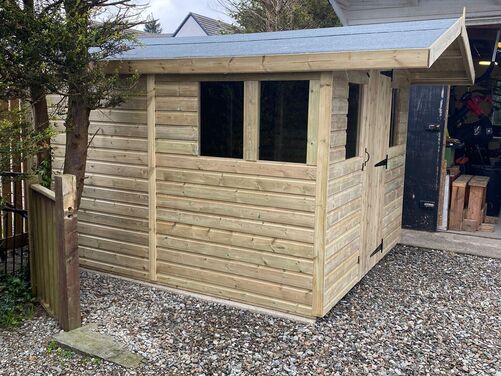 #A065 10x8 Apex Shed