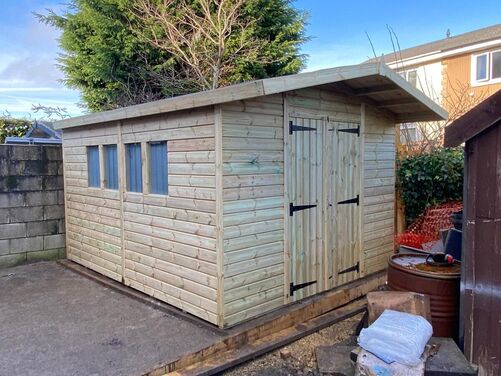 #A079 12x10 Apex Shed