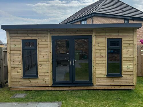 16x10 Pent Summer House