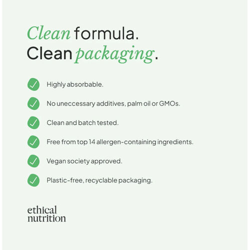 Ethical Nutrition Multivitamin (26 nutrients) - 60 Vegan Capsules