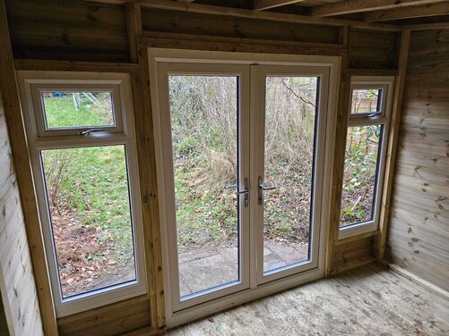 #PVC062 10x8 Pent Summer House