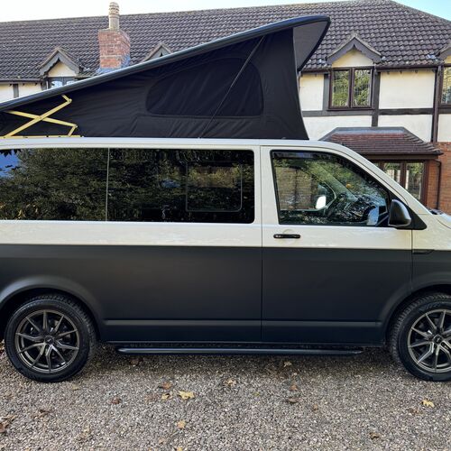 2016 VW T6 Camper Van 4 Berth 2.0 TDi T30 Black/White - Pro Conversion
