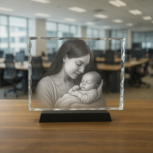 The Super Large 300x200x25mm 3D Staffa Scallop Edge Photo Frame