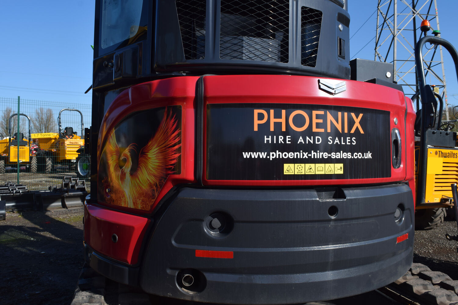 Phoenix Hire & Sales - Yanmar ViO 38 Excavator