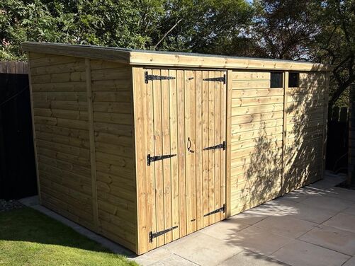 14x8 Pent Storage Shed