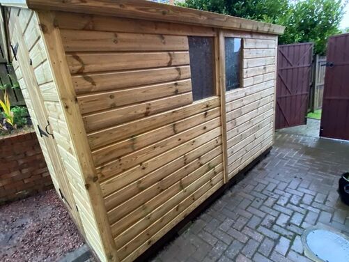 #A076 10x6 Apex Shed