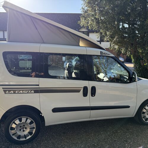 2015 (65)reg Fiat Doblo 1.6 M-Jet Camper Van - 1 Owner - 15222 miles