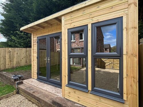 #PVC057 13x13 Pent Summer House