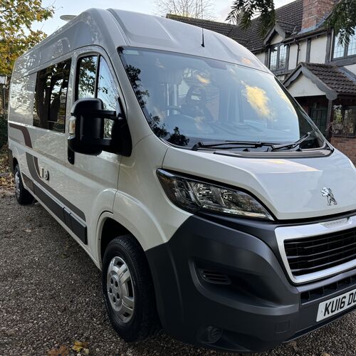 2016 Peugeot Boxer 2.2HDi LWB Camper Van 2 Berth - 1 Owner since 2017