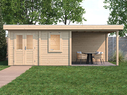 388cm x 300cm + 300cm Veranda